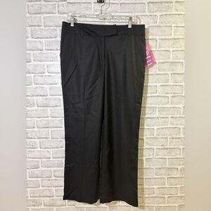 Dalia womens Collection Charcoal Dress Pants petite size 12P